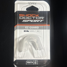 Bocal de futebol sem alças Shock Doctor EZ Guard Youth 10+ ~NOVO comprar usado  Enviando para Brazil