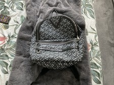 Versace navy backpack for sale  LONDON