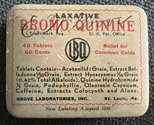 Vintage bromo quinine for sale  Madison