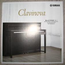 Folheto de catálogo Yamaha Clavinova Digital Piano CLP Series série CVP - somente catálogo comprar usado  Enviando para Brazil