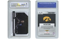 2025 Panini CAITLIN CLARK Iowa Hawkeyes Retire #22 Jersey Card #CCA GEM-ESTADO PERFEITO 10 comprar usado  Enviando para Brazil
