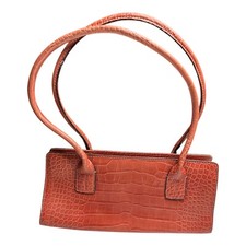 Bolsa satchel Tommy Hilfiger laranja Y2K vintage couro sintético comprar usado  Enviando para Brazil