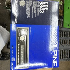 Receptor no painel Alpine CDE-9843 CD player comprar usado  Enviando para Brazil