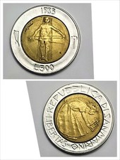 500 lire 1985 usato  Sant Agata Bolognese