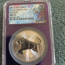 2016 canada cougar d'occasion  Expédié en Belgium