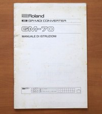 Roland manuale istruzioni usato  Perugia