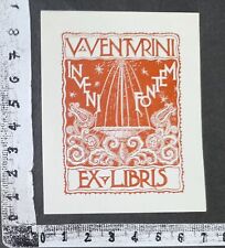 Wunderkammer exlibris 919 usato  Pescara