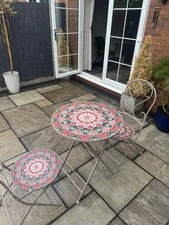 Garden table chairs for sale  GOOLE