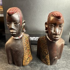 Maasai couple wood for sale  Carbondale