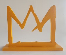 Sculpture couronne basquiat d'occasion  France