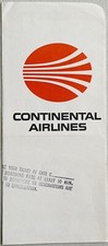 Continental airlines ticket for sale  Palm Springs