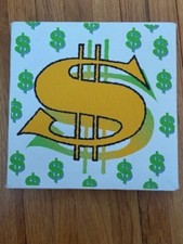 Dollar bill serigraph for sale  Minneapolis