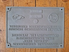 Fabrikschild 110 112 gebraucht kaufen  Hoyerswerda