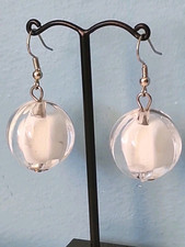 Silver tone drop for sale  WARRINGTON