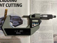 micrômetro digital mitutoyo 2-3”.Ferramenta do maquinista. comprar usado  Enviando para Brazil