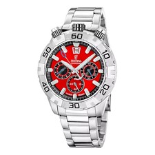 Festina THE ORIGINALS/DIVER Chronograph F20743-5 Edelstahl, rot comprar usado  Enviando para Brazil