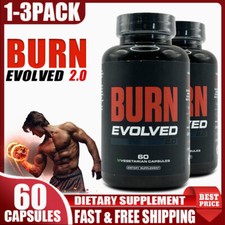 Pacote com 3 queimadores de gordura termogênicos Sculptnation Burn Evolved 2.0 atualizado - 60 cápsulas comprar usado  Enviando para Brazil