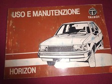 Talbot horizon manuale usato  Quarrata