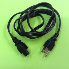 Computador portátil 5 pés 3 pinos de alimentação (barril aterrado) cabo aterrado (plano) comprar usado  Enviando para Brazil