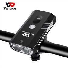 WEST Ciclismo 1600LM à prova d 'água USB Mtb Road Bike Bicicleta Farol Luz Frontal comprar usado  Enviando para Brazil