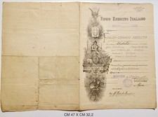 Modena foglio congedo usato Modena foglio congedo usato  Milano