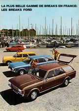 Usado, Catalogue brochure Ford gamme breaks 1974 FR - Escort Taunus Consul Granada comprar usado  Enviando para Brazil