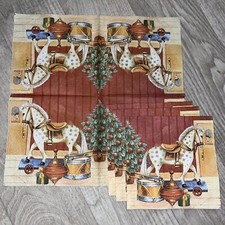 Weihnachtsservietten 33x33cm b gebraucht kaufen  Zeuthen