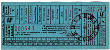 Railway tram ticket for sale  UK