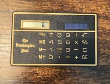 hand held solar calculator for sale  Ashburn