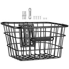 Cesto de bicicleta rack de bicicleta dianteiro traseiro cestas racks bicicletas bicicleta bolsa bagagem comprar usado  Enviando para Brazil