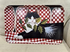 Vtg melamine cat for sale  Pearl