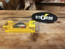 Isca de pesca vintage Storm Sub Wart 7 262 cor verde sapo robalo comprar usado  Enviando para Brazil