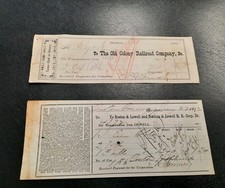 1870 railroad tickets for sale  Jasper