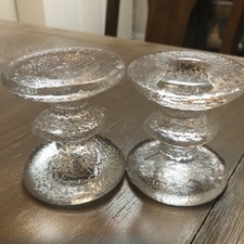 Coppia portacandele vintage usato  Spedire a Italy