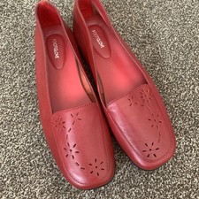 Ladies red shoes for sale  CANNOCK