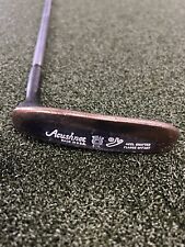 "Putter desplazado con brida de talón acushnet raro 34,5"" hoja derecha ¡Impresionante pátina! segunda mano  Embacar hacia Argentina