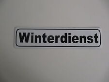 Magnetschild winterdienst 7 gebraucht kaufen  Dülmen