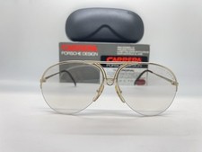 Óculos novos vintage Porsche Design By Carrera 5627 40 dourado feito na Áustria década de 1980, usado comprar usado  Enviando para Brazil