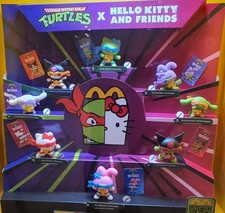Conjunto completo Mcdonalds Teenage Mutant Ninja Turtles x Hello Kitty & Friends comprar usado  Enviando para Brazil