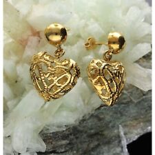 Orecchini cuore oro usato  Sustinente