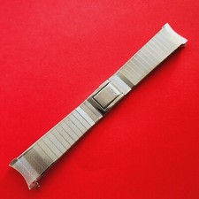 Pulseira de relógio Seiko 19 mm elos finais stelux vintage pulseira de aço inoxidável curta, usado comprar usado  Enviando para Brazil