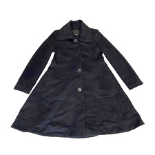 Sobretudo jeans AJ Armani | Vintage feminino preto lã cashmere designer casaco vintage vintage, usado comprar usado  Enviando para Brazil