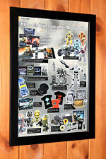 Halo 1 2 3 4 Xbox 360 One Merchandising AD Promo Pequeno Cartaz Raro Página Emoldurada comprar usado  Enviando para Brazil