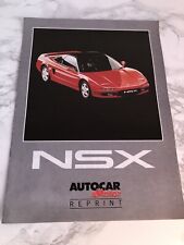 Honda nsx brochure for sale  YORK