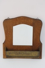 Wandspiegel kammen echtholz gebraucht kaufen  Bremen