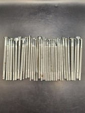 Conjunto de 34 chanfros, sombreadores e geométricos vintage de couro Craftool... comprar usado  Enviando para Brazil
