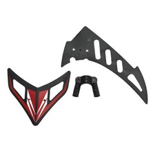 Usado, Tampa de motor traseira de plástico padrão asa traseira de avião de controle remoto para Wltoys V912 V912 A OM comprar usado  Enviando para Brazil