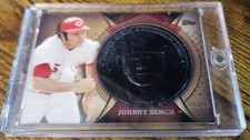 Cartão de beisebol Johnny Bench 2013 Topps Proven Mettle ferro forjado 25/50, usado comprar usado  Enviando para Brazil