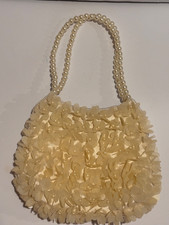 Usado, Bolsa de mão La Regale flor lantejoulas pérola frisada noite alças pérola comprar usado Usado, Bolsa de mão La Regale flor lantejoulas pérola frisada noite alças pérola comprar usado  Enviando para Brazil