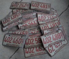 1993 illinois license for sale  Garland